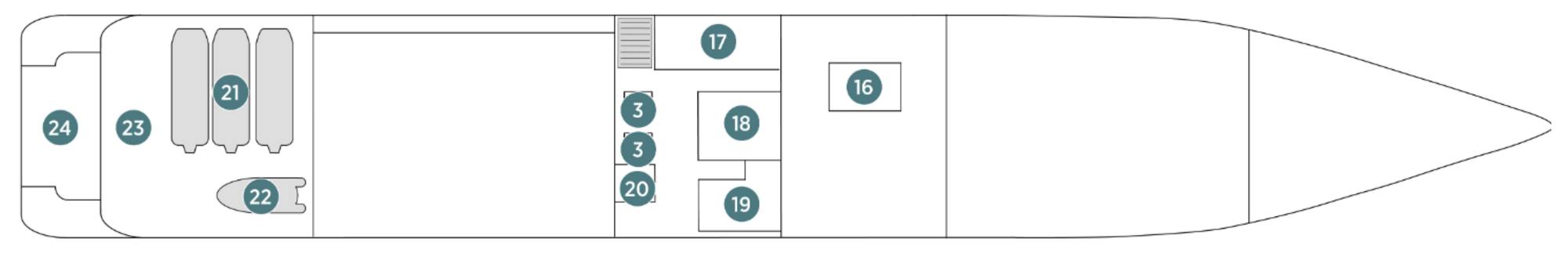 Wellness Deck plan